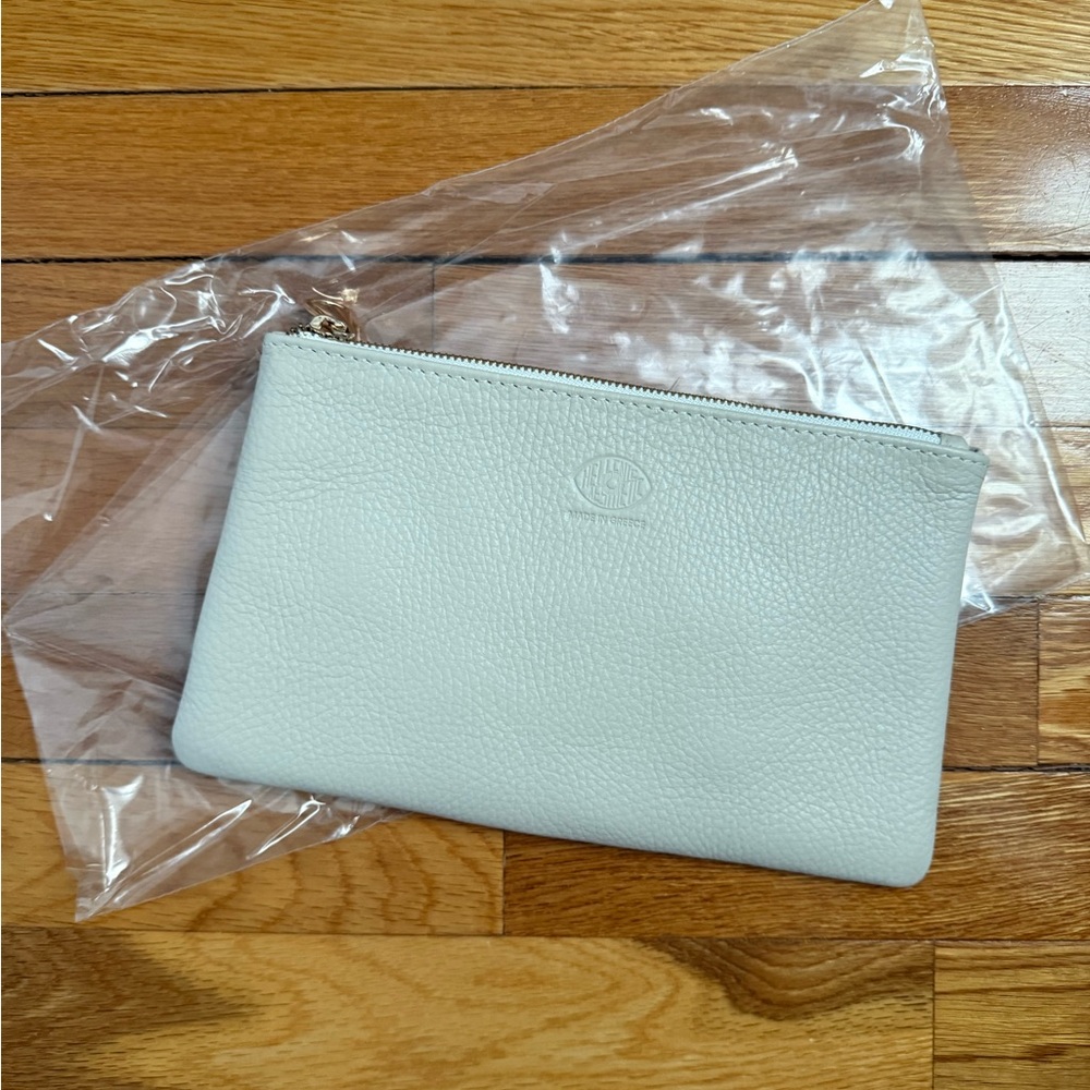 Leather Zip Pouch